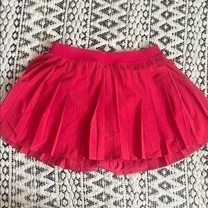 Lululemon Athletica Pink High Rise Pleated Tennis Skirt
